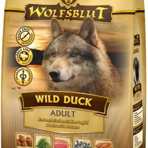 Wolfsblut - Wild Duck Adult - 15 kg - Ente - Trockenfutter - Hundefutter - Getreidefrei