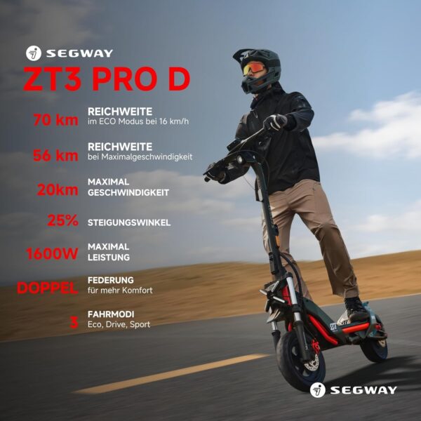 Ninebot by Segway E-Scooter Segway ZT3 Pro D - Image 2