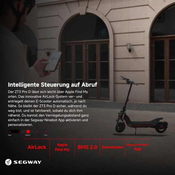 Ninebot by Segway E-Scooter Segway ZT3 Pro D - Image 5