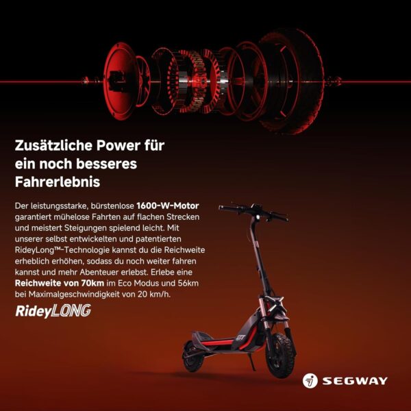 Ninebot by Segway E-Scooter Segway ZT3 Pro D - Image 3