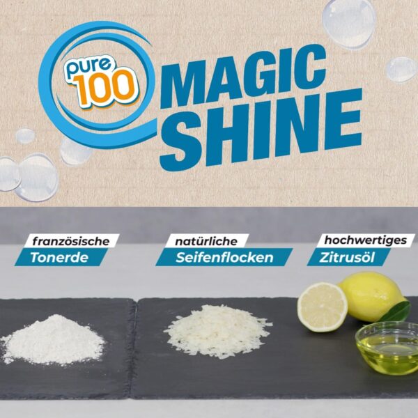 Pure100 MagicShine Putzstein - Doppelpack - Image 3