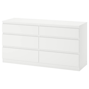 IKEA KULLEN Kommode mit 6 Schubladen